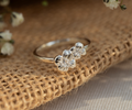 Brassica ring i sølv