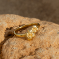 Brassica ring i guld